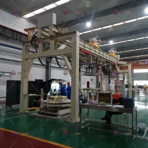 brass copper strip vacuum handling and welding line5
