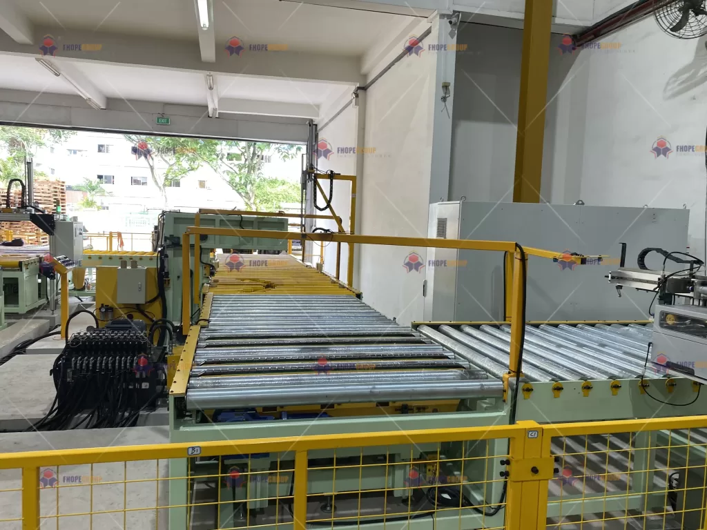 copper strip packaging line