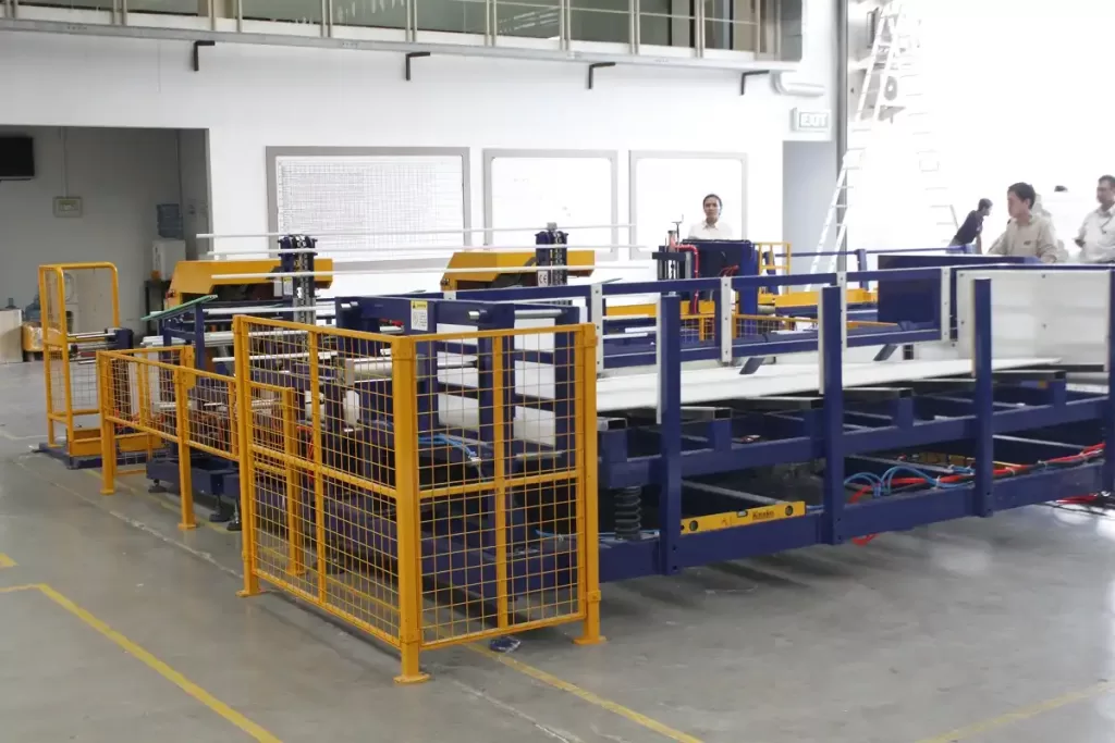 automaic pipe bundling and banding machine (2)