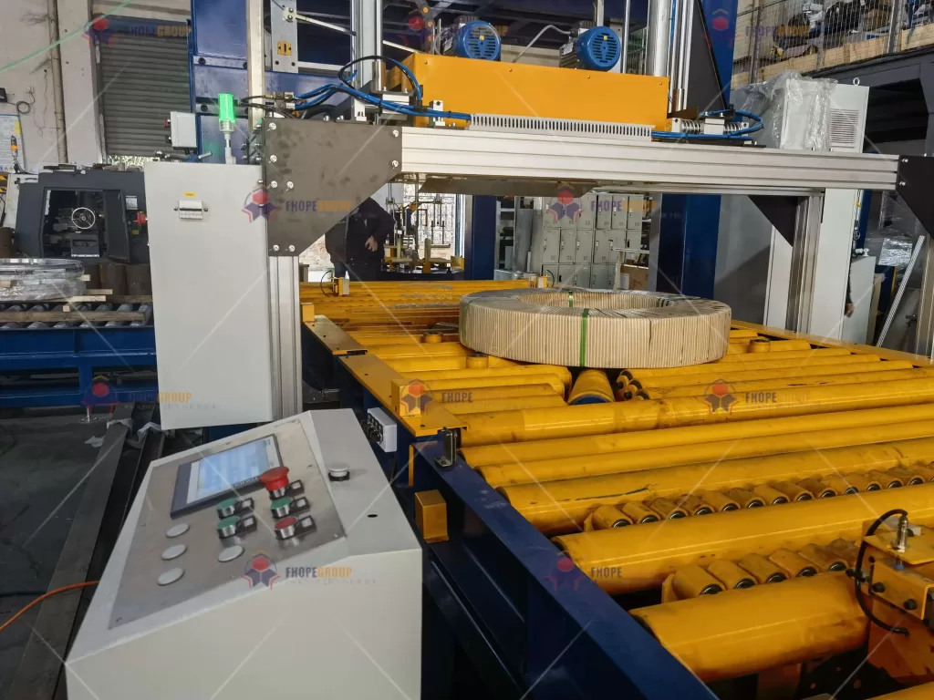 خط تعبئة وتغليف لفائف الصلب
