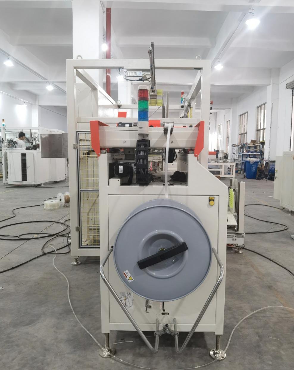 เครื่องม้วนและรัดสายรัดอัตโนมัติ FCL-V400-2
