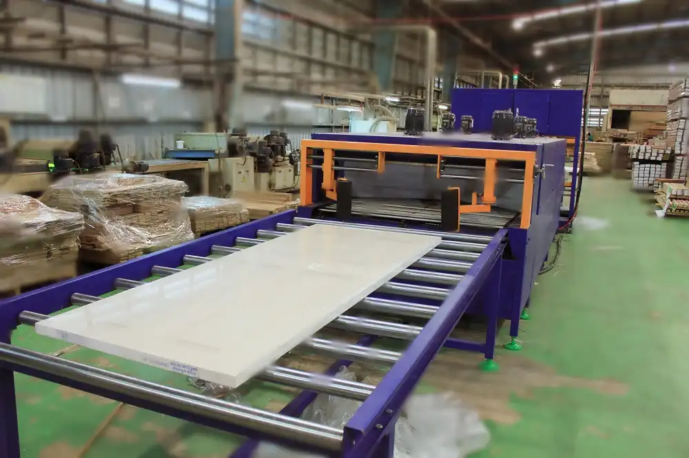 economic type door shrink packing machin4