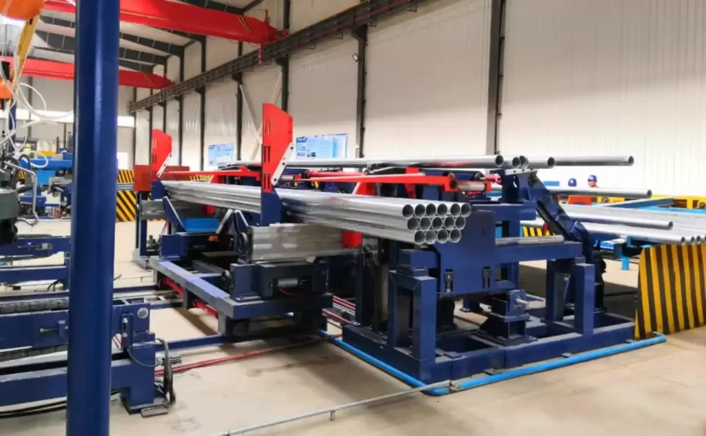 steel tube packing line2