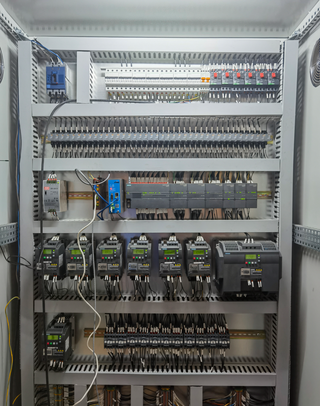 eletric control box of the packing line1