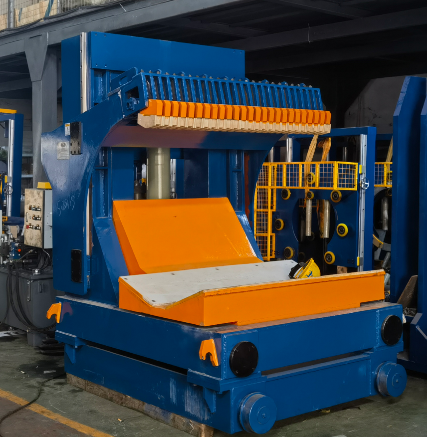 Guide of the Coil Car for Integrating the Coil Rewinder with Coil Packing Line-1