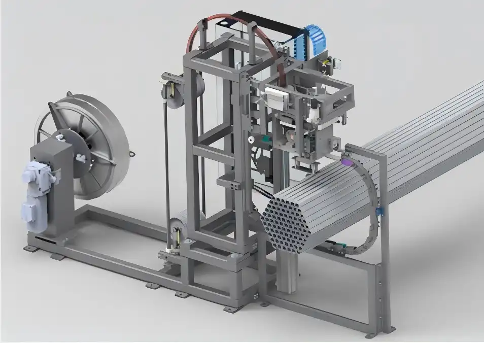 Machine de cerclage de tuyaux en acier en ligne à vendre