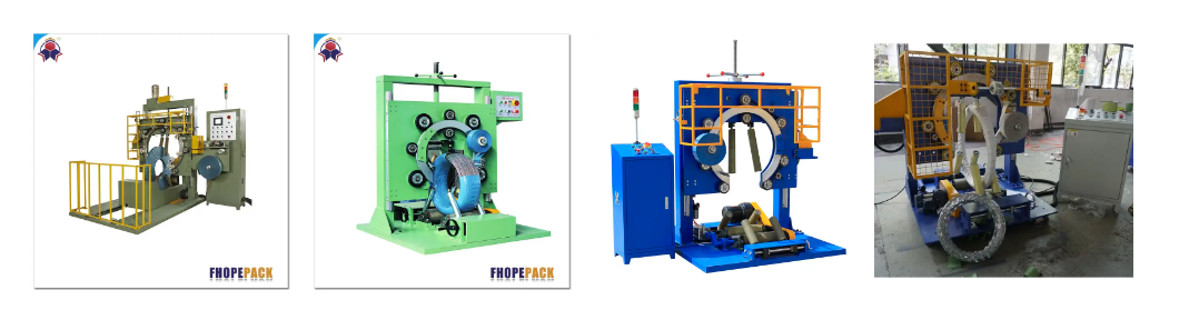 coil wrapping machine for aluminum coil