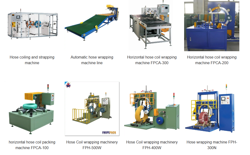 hose wrapping machine