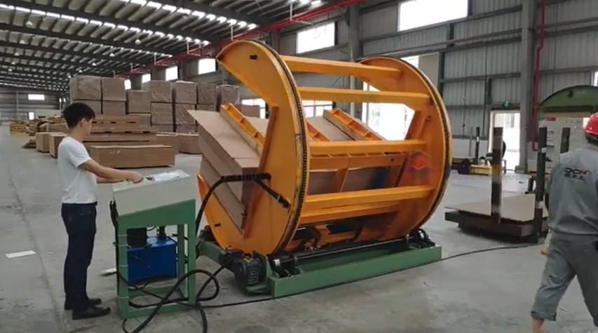 off line upender machine