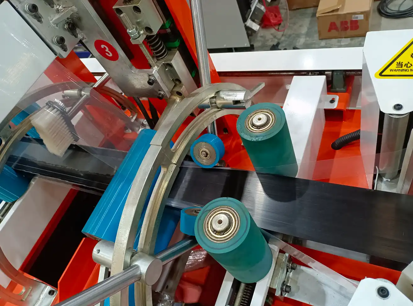 Aluminum profile packing line