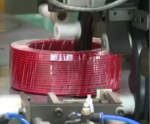 cable coil wrapping machine