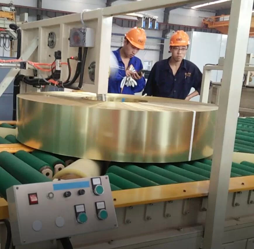 copper coil packing machine