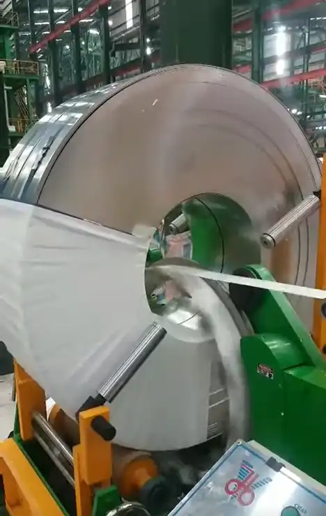 coil wrapping machine