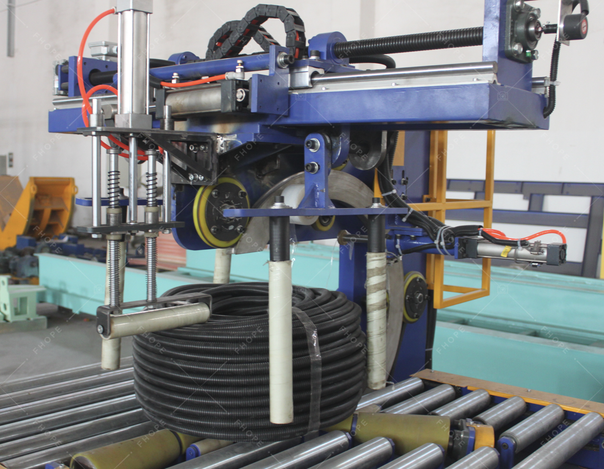 Hose Coil Packaging line