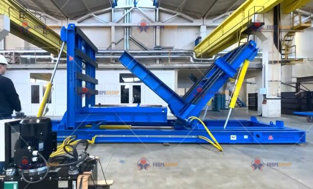 20-Ton Industrial Steel Sheet 180° Turning Machine - Detail 1
