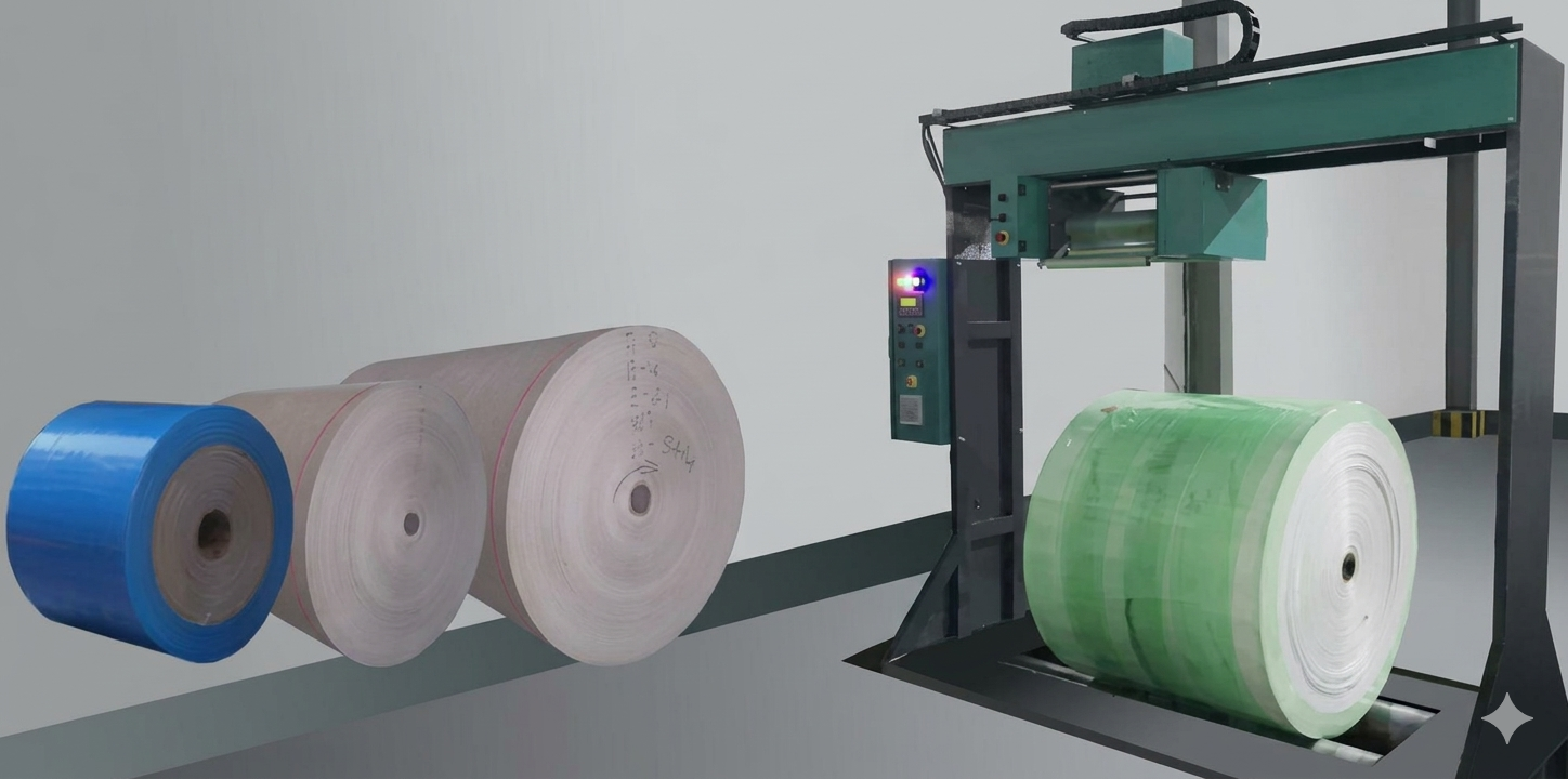 Paper Roll Wrapping Machine - Detail 3