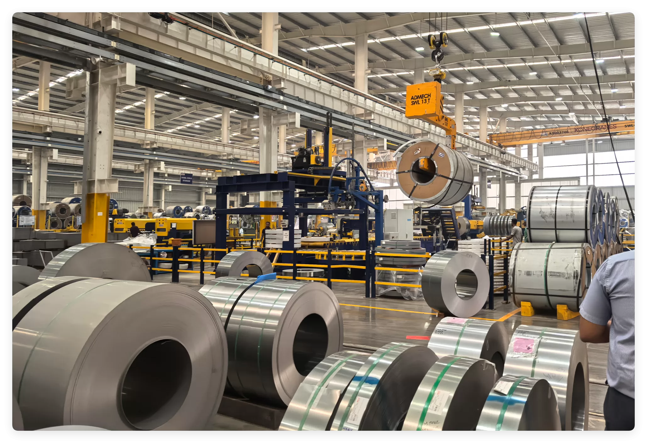 Ocean Freight and Export Packaging for Steel Coils