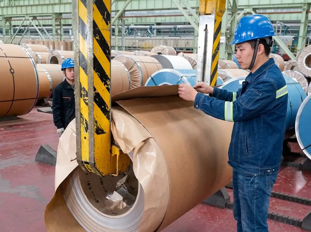 PPGI Coil Packing Line: Preventing Edge and Surface Damage
