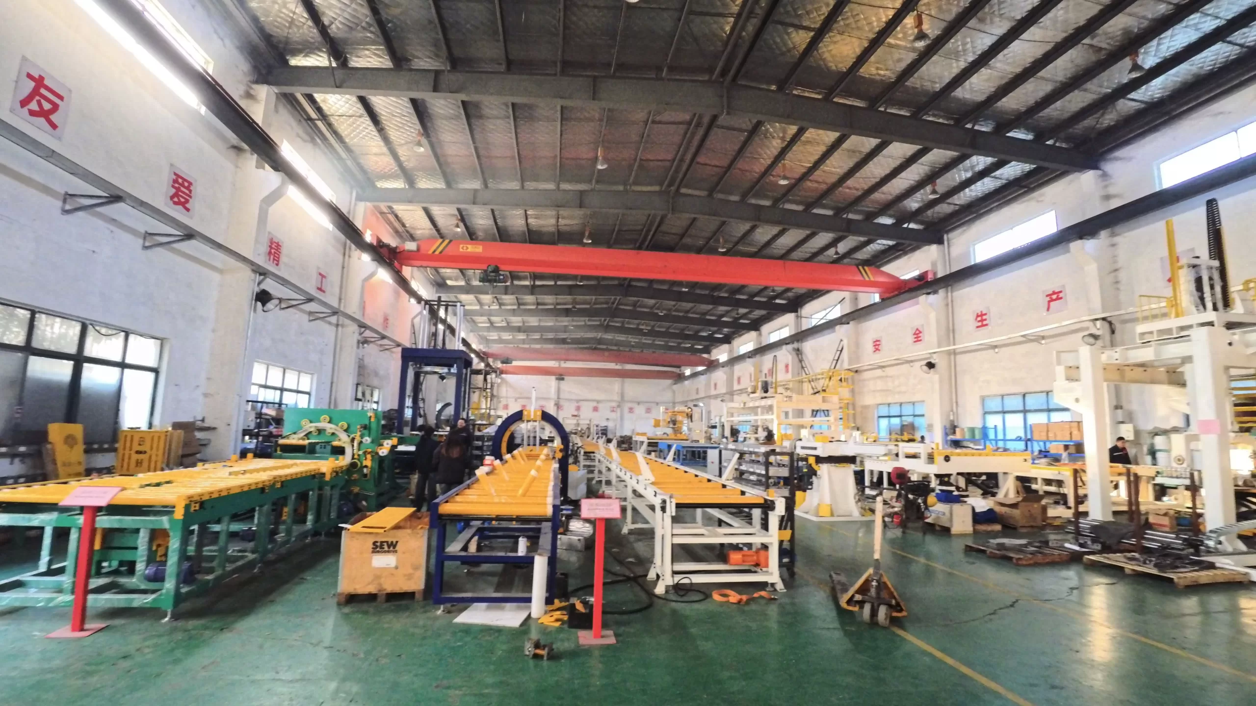 Coil Packing Line Site Preparation: Power, Air and Floor