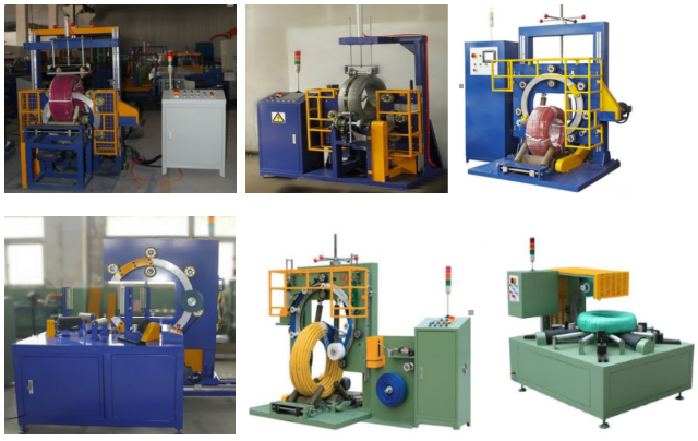 hose and pipe packing solution: coil packing machine & automatic coiler