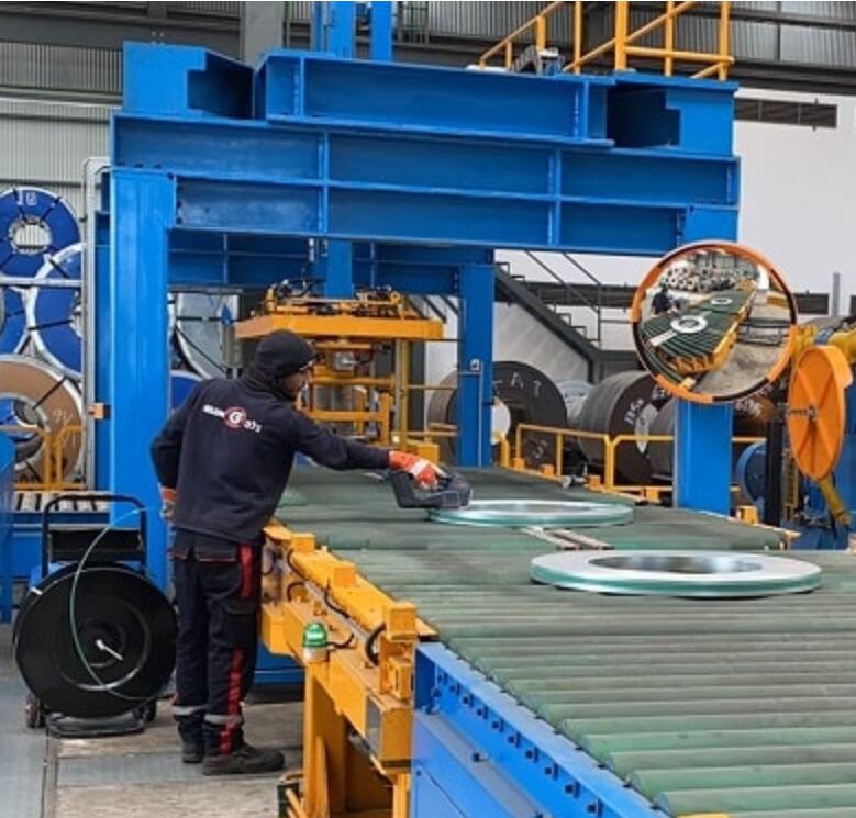 Automatic Slit Coil Packaging System