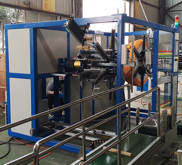 Automatic pipe winding machine & hose winding machine