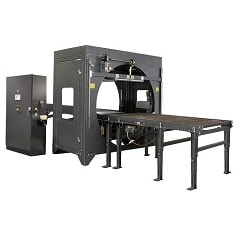 Maquina de envoltura Orbital Horizontal perfil