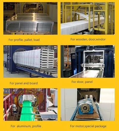 horizontal orbital wrapping machine