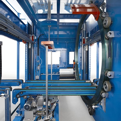 horizontal orbital wrapping machines