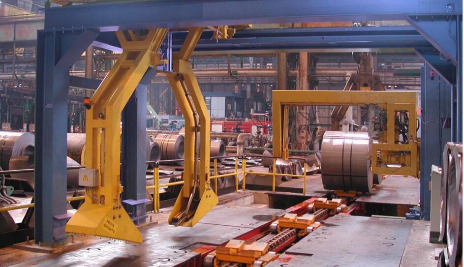 Steel Coil strapping & packing line | For Cold roll steel