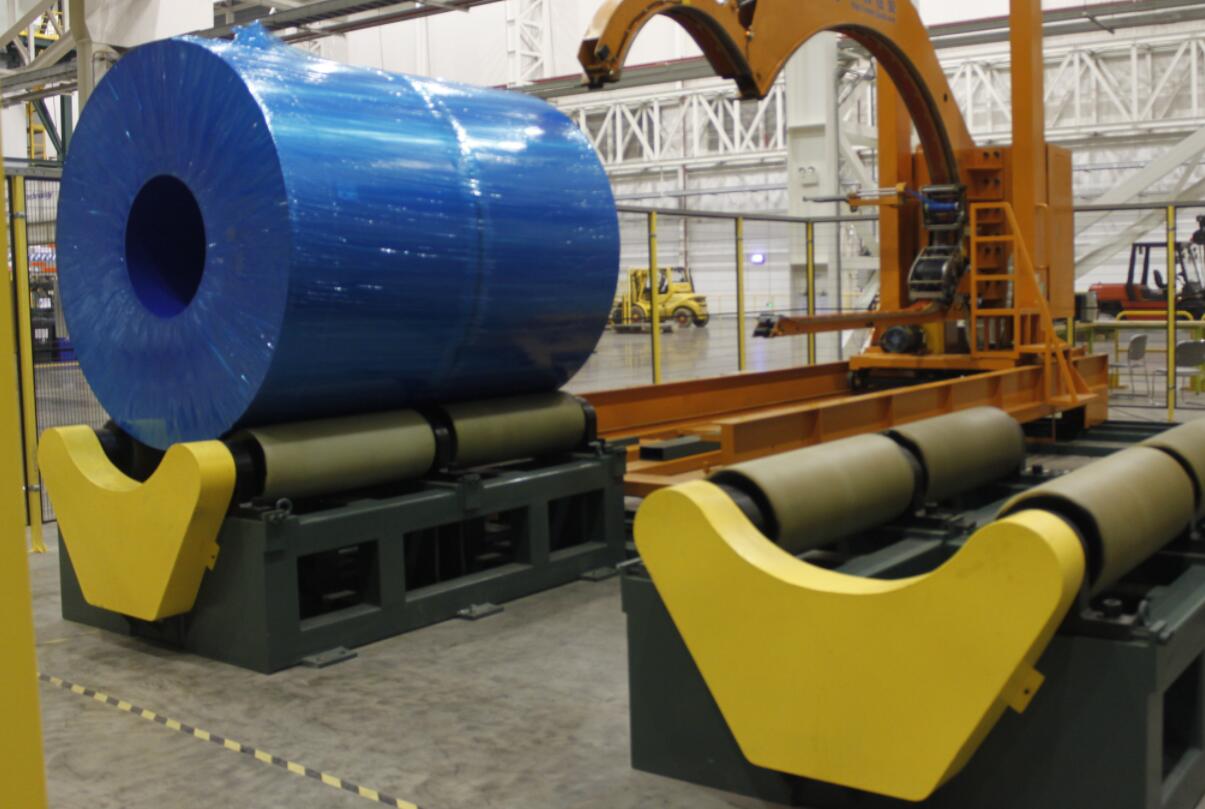 Block roller station for Rotating Coil-1