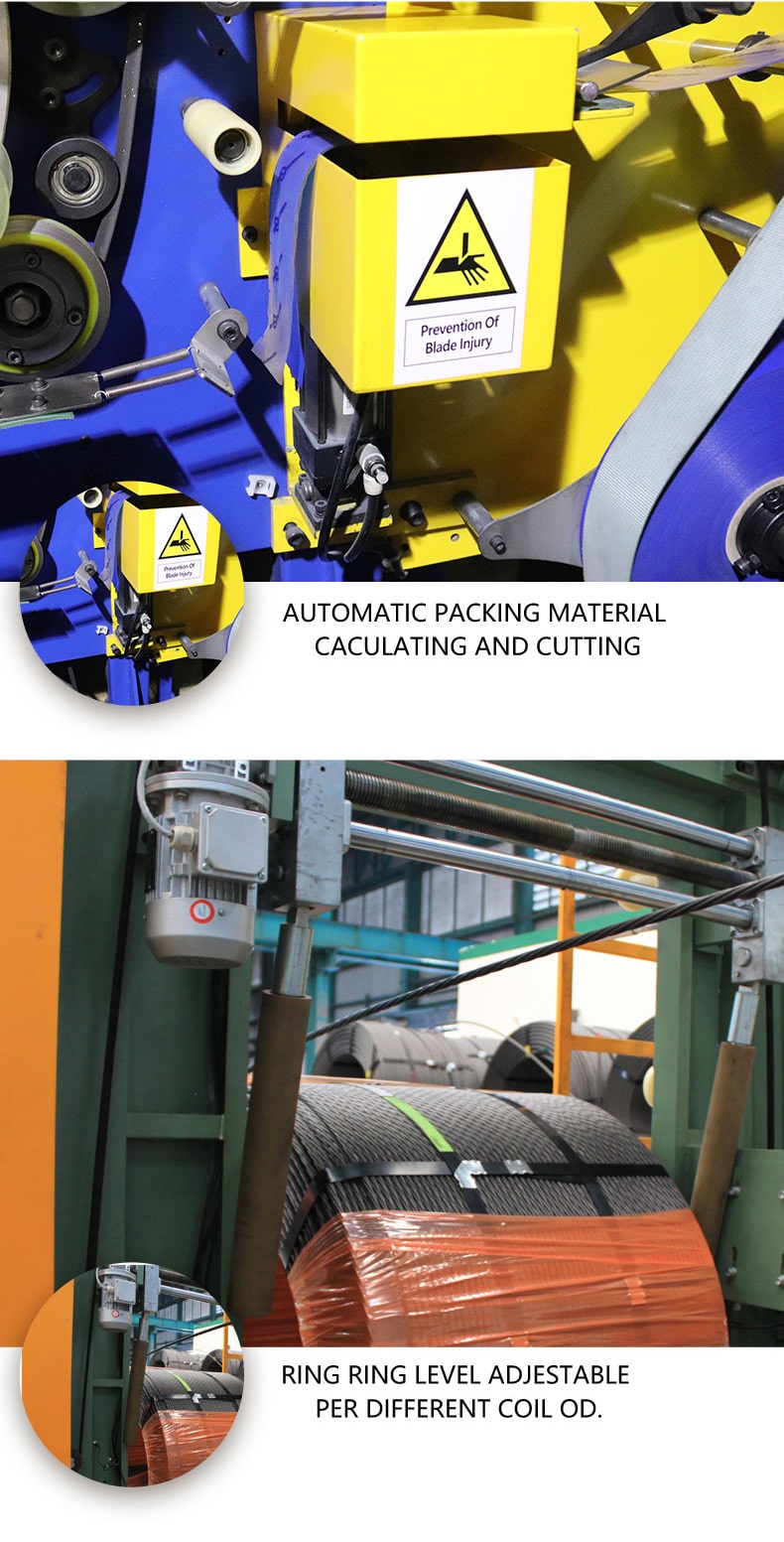 Wire coil wrapping machine-FPW-800