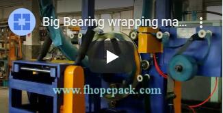 big bearing packing machine video