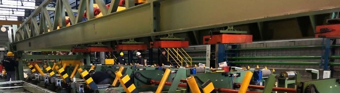 Steel bundle stacking machine factory