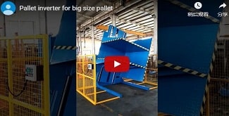 Pallet Inverter with two clamper | Heavy laoding 2T