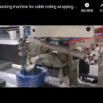 steel wire coiling and wrapping machine