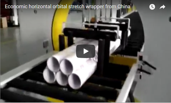 Wirtschaftlicher horizontaler Orbital-Stretchwickler aus China