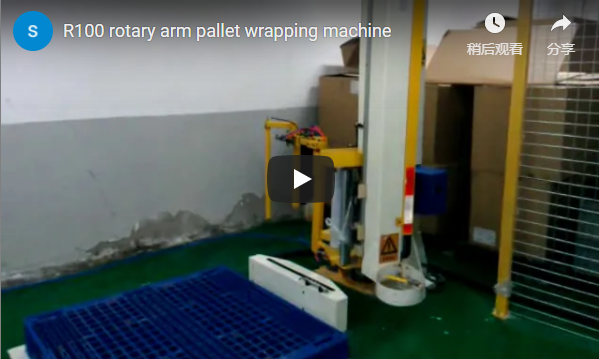R100 Dreharm-Palettenwickelmaschine