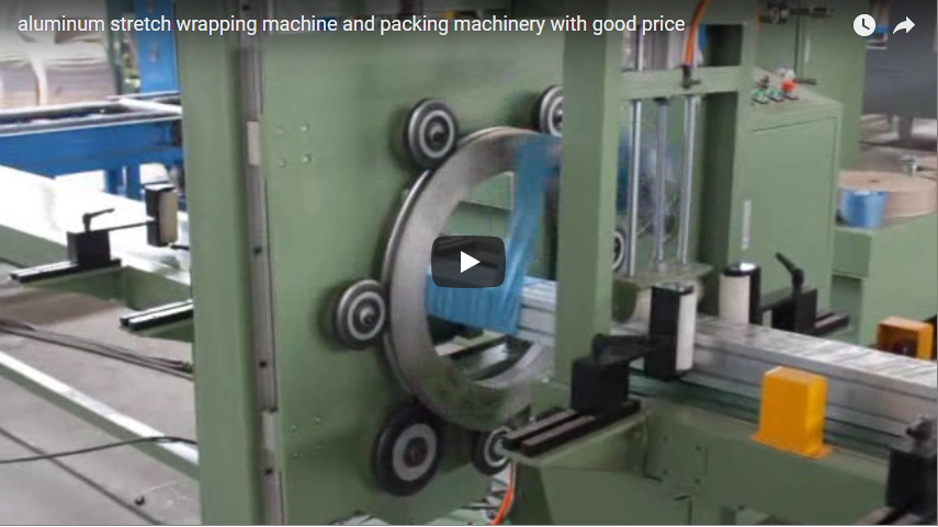 Aluminum stretch wrapping machine and packing machinery