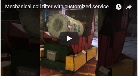 Mechanical coil tilter with customized service