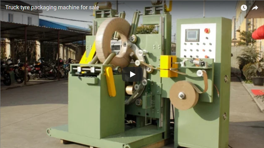 Truck tyre packaging machine for sale