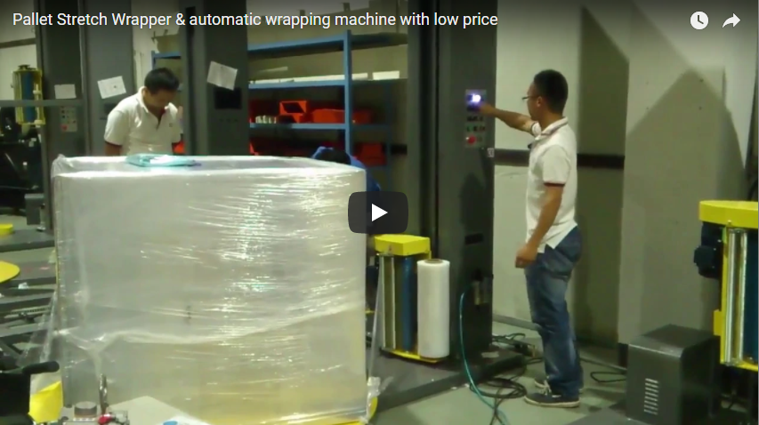 Pallet Stretch Wrapper & automatic wrapping machine