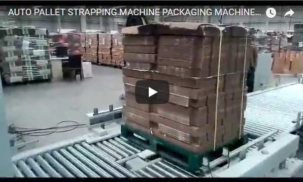 AUTO PALLET STRAPPING MACHINE PACKAGING MACHINE AUTO PALLET STRAPPING MACHINE PACKAGING MACHINE