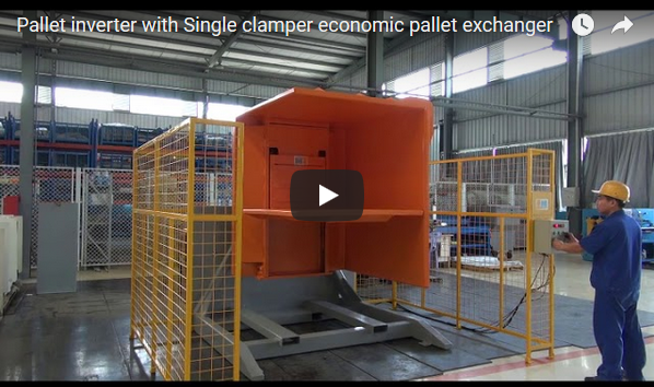 Fhope pallet inverter with single clamper