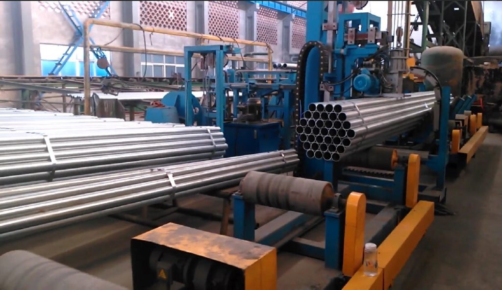 steel tube strapping line