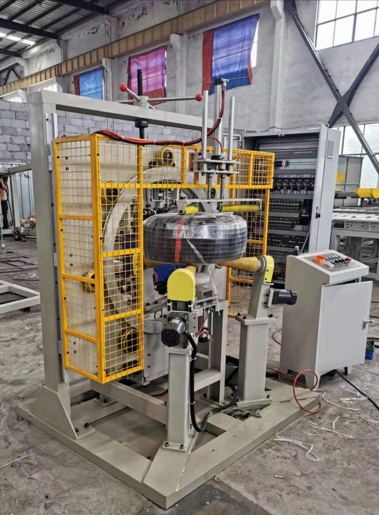 reel and coil stretch wrap machine