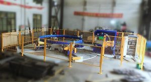 Machines d'emballage de roulements de soutien