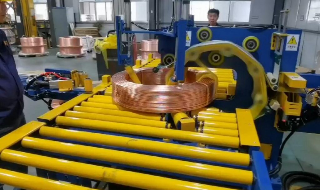 copper tube Tapping machine