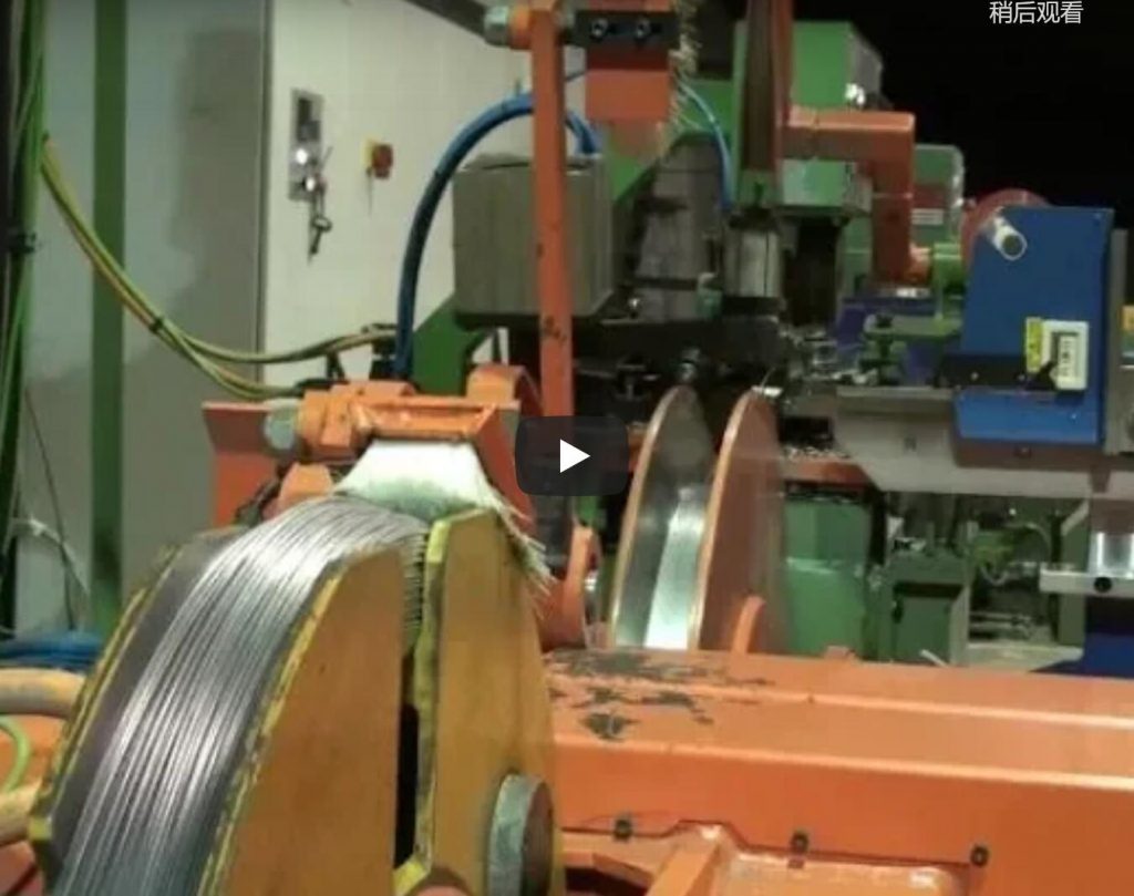 wire coil winding machine