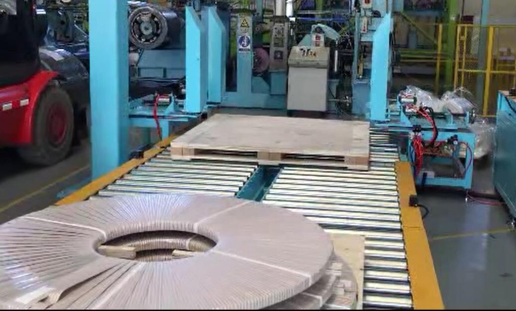 중국 코일 포장 라인 manufacutrer